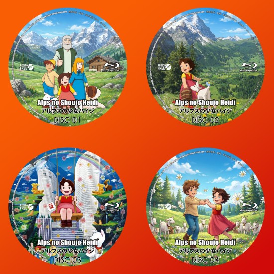 Alps no Shoujo Heidi Blu-Ray (Eng Sub)