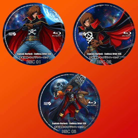 Captain Harlock - Endless Orbit SSX Blu-Ray (Eng Sub)