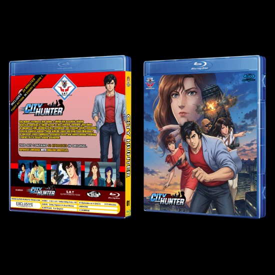 City Hunter Season 1 + 2 + 3 + 91 Blu-Ray (Eng Sub)