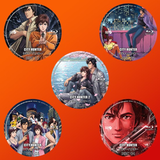 City Hunter Season 1 + 2 + 3 + 91 Blu-Ray (Eng Sub)