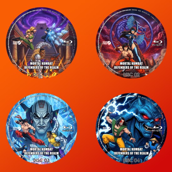 Mortal Kombat Defenders of the Realm Blu-Ray (Multi-Subs)