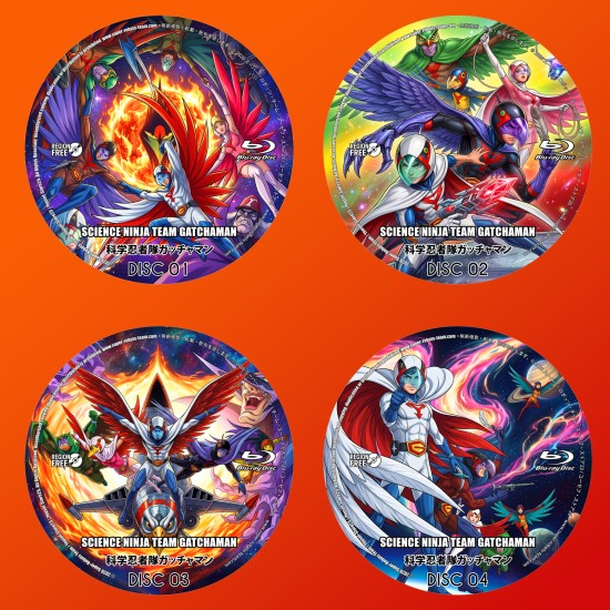 Science Ninja Team Gatchaman Blu-Ray (Multi-Subs)