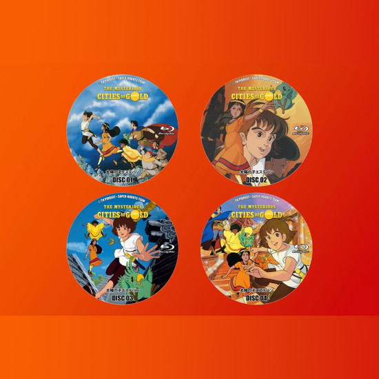 The Mysterious Cities of Gold Season 01 Blu-Ray (Eng Sub)