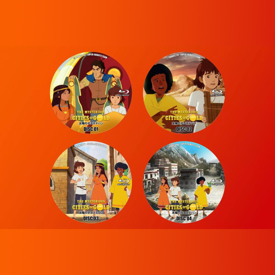 The Mysterious Cities of Gold Season 03 Blu-Ray (Eng Sub)