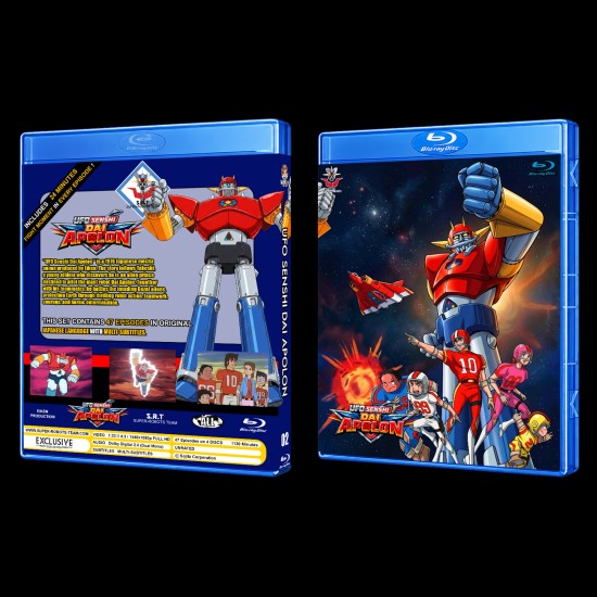 UFO Senshi Dai Apolon (2 Seasons) Blu-Ray (Multi-Subs)