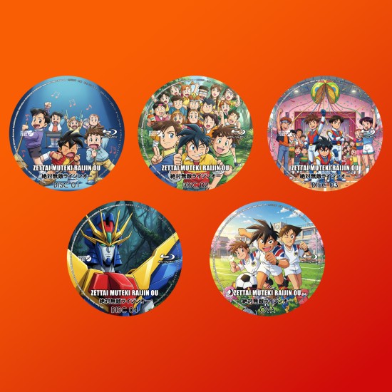 Zettai Muteki Raijin-Ou Blu-Ray (Eng Sub)
